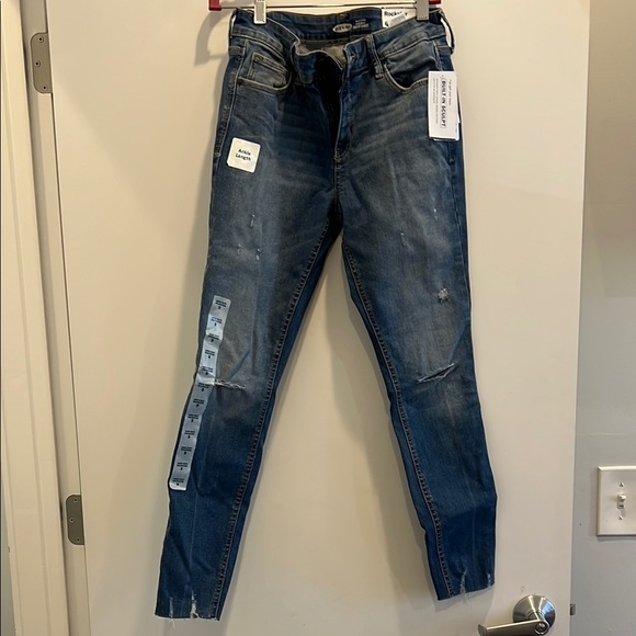 Old Navy Denim - Old navy- rock star skinny -sculpt-Women's Blue Jeans NWT -Size 6